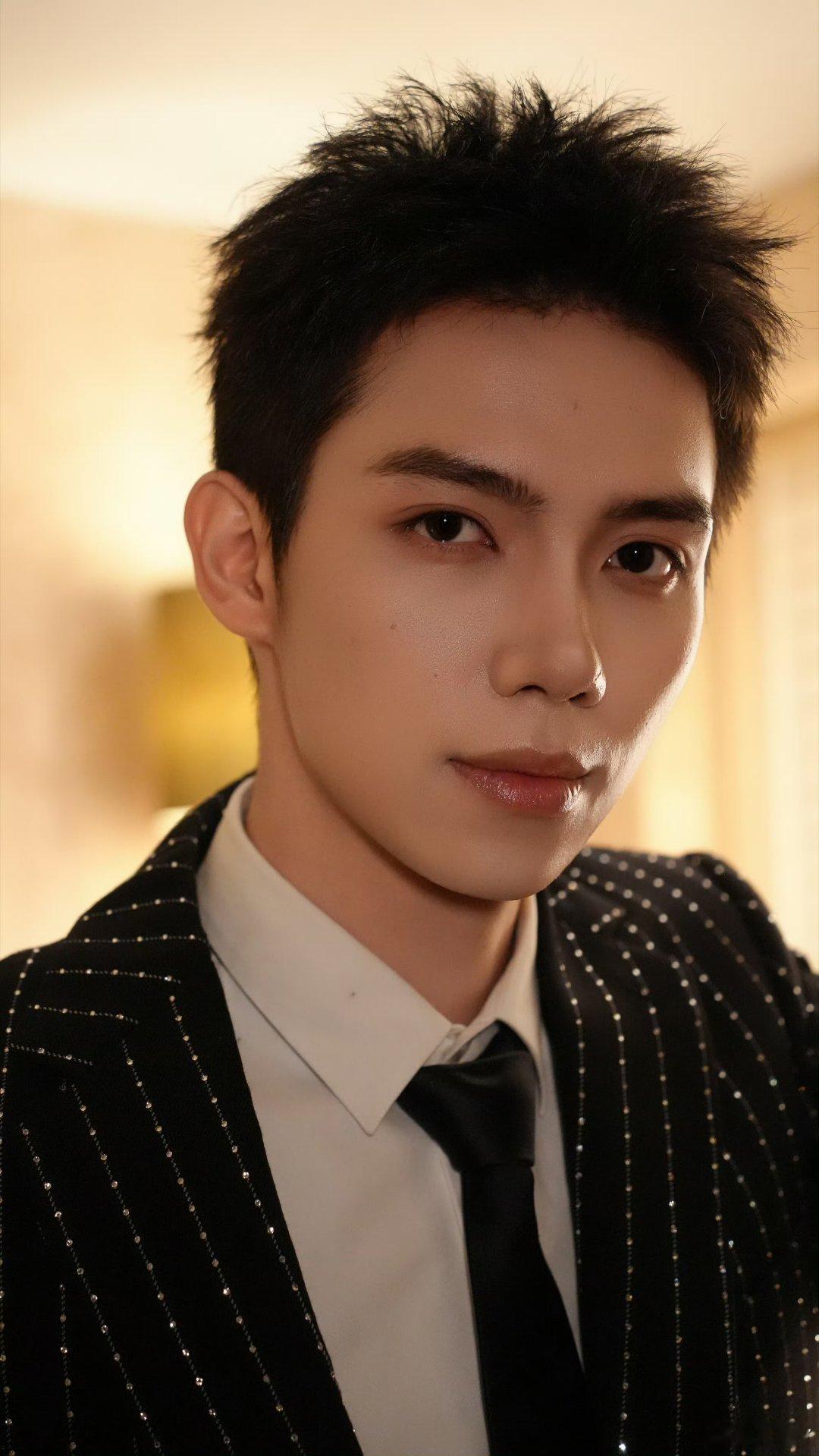 🚢 晚安一舟✨你逆光而来，为镜头而生，与玫瑰并存，闪闪发光💚🚢