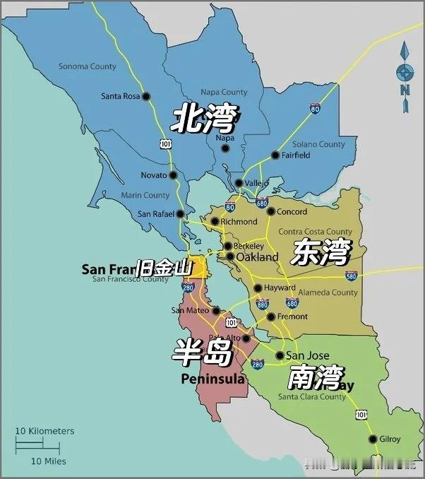 国加州20w刀生活质量对应国内一线城市多少年薪（均为税前）？

加州太大了，完全