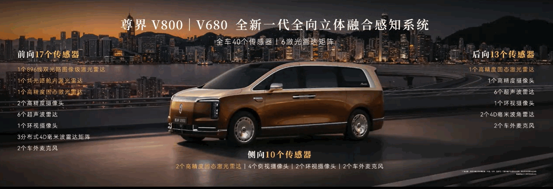 今日下午鸿蒙智行联合江淮打造的尊界 V800、V680 正式上市V680 尊享版