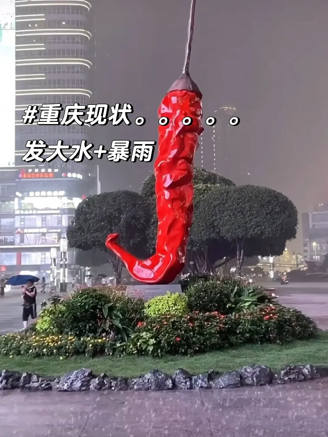 重庆现状⚠️暴雨➕发大水⚠️没来的修改行程吧