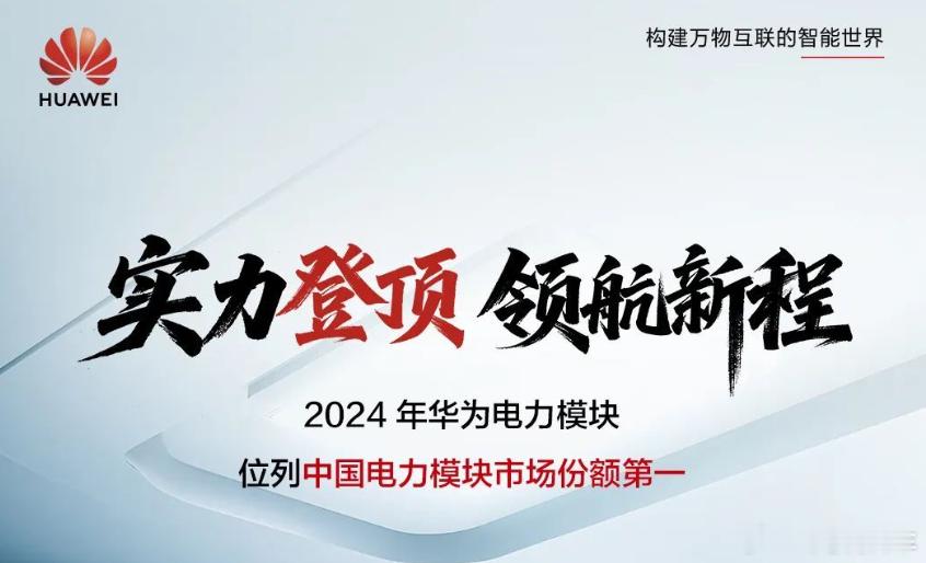 华为电力模块市场第一华为 ​​​