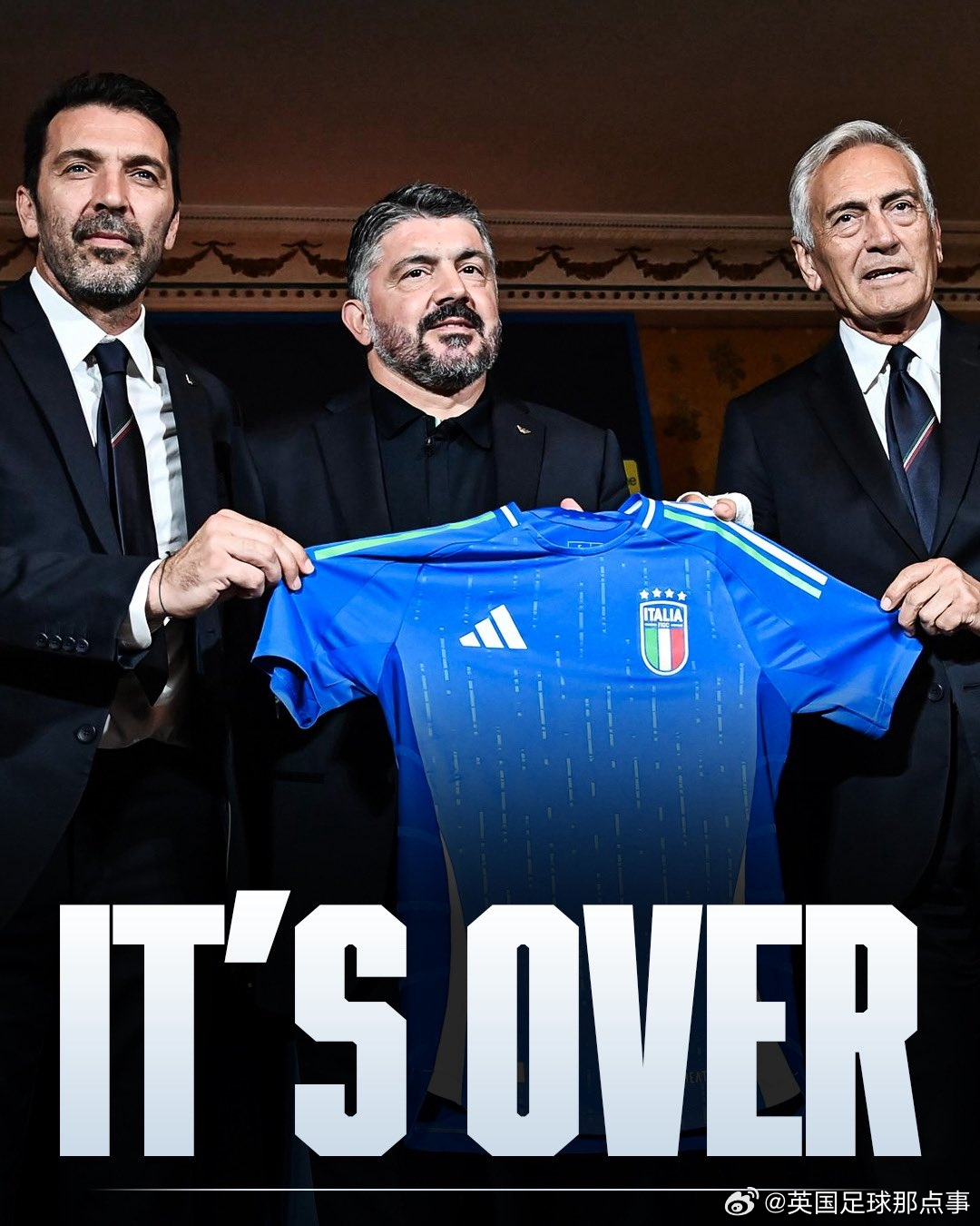 推倒重来！一天之内，意大利足坛三个重量级职位全部离任……意大利连续3届无缘世界杯