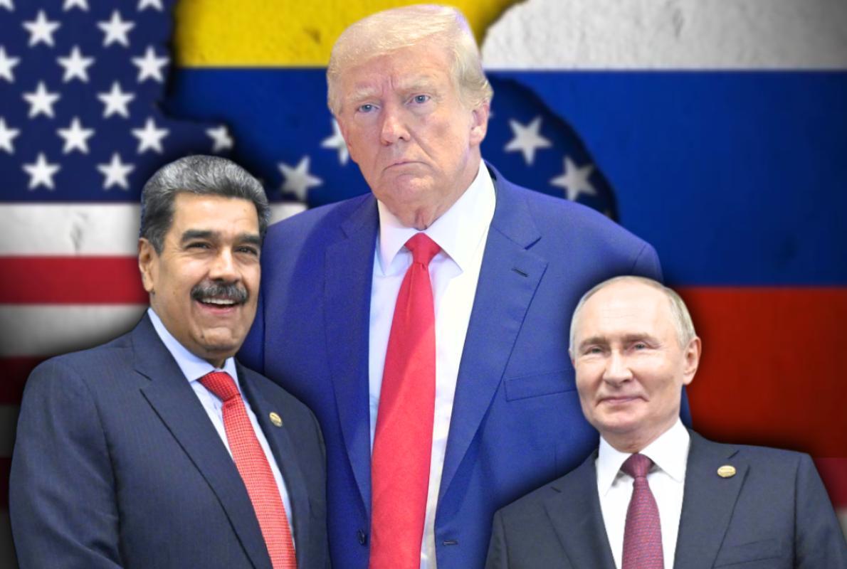 美国步步紧逼！
忍无可忍后普京出手。
特朗普这下有点难办了。

美国和委内瑞拉。