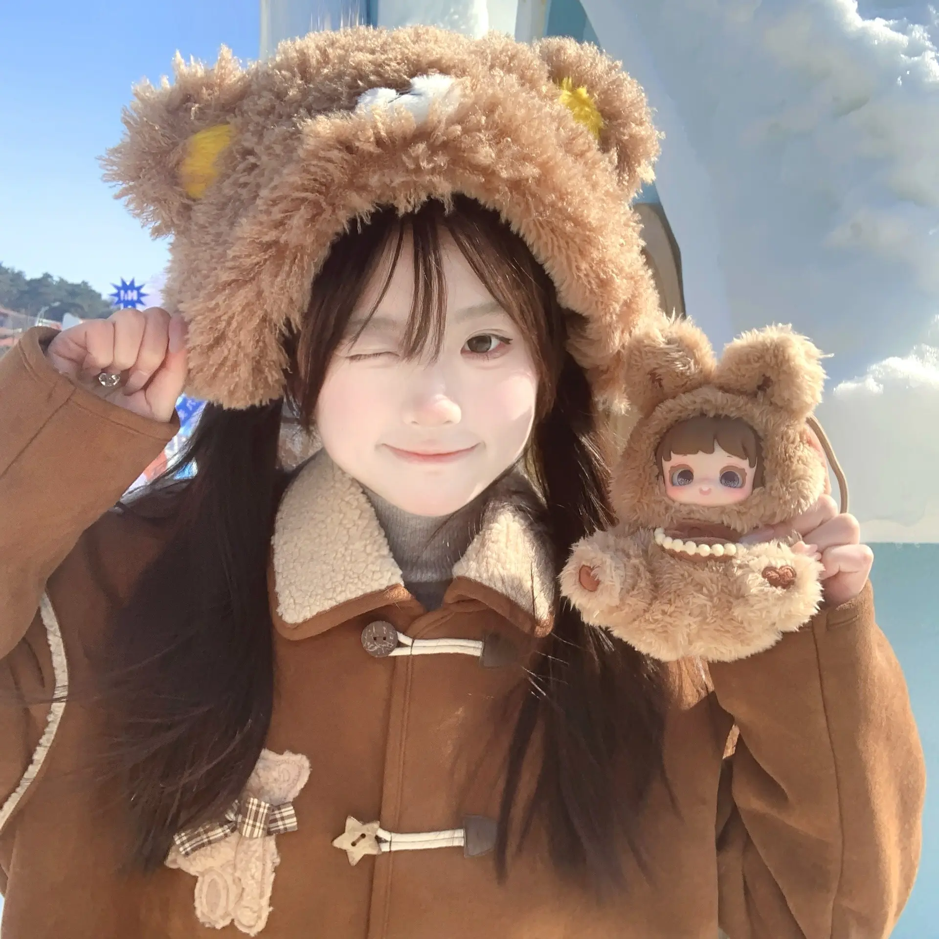 雪地小熊！！！