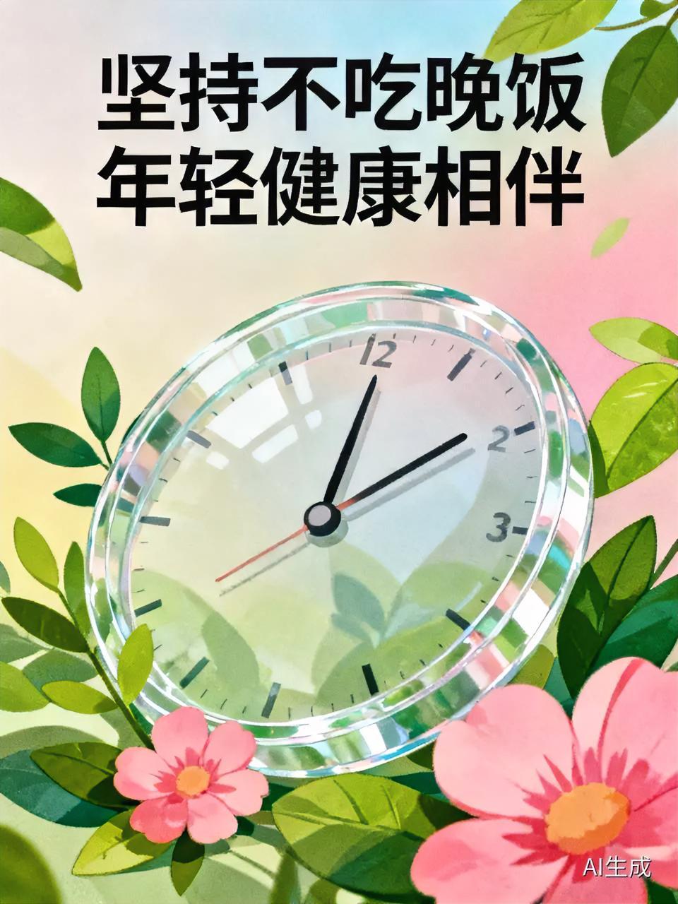 我不吃晚饭已经坚持十几年了，这么多年下来，结果就是我比身边同龄人看起来更显年轻，