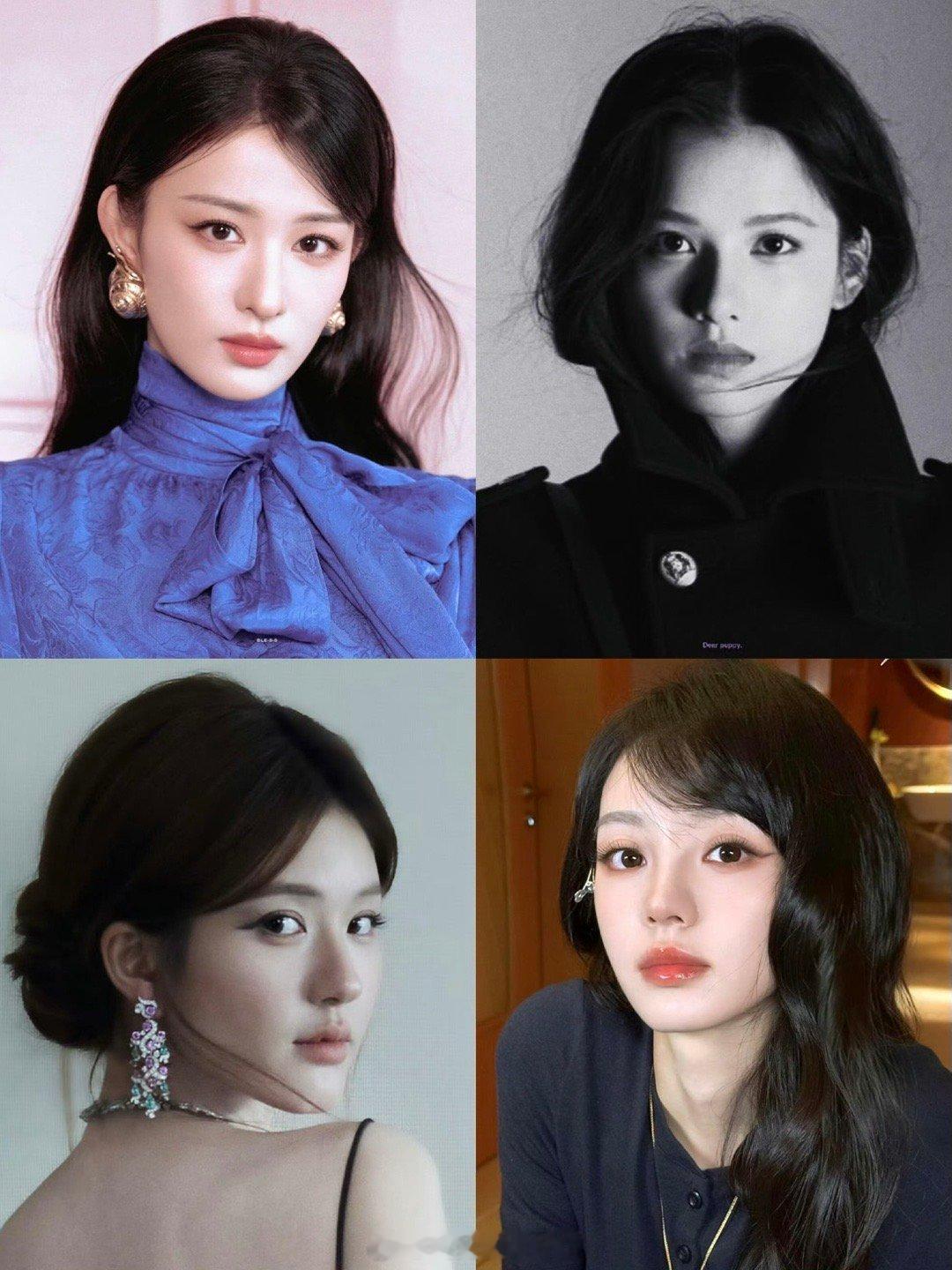 内娱95花颜霸盘点🈶，大家认同吗？王楚然 张婧仪 赵露思 田曦薇 