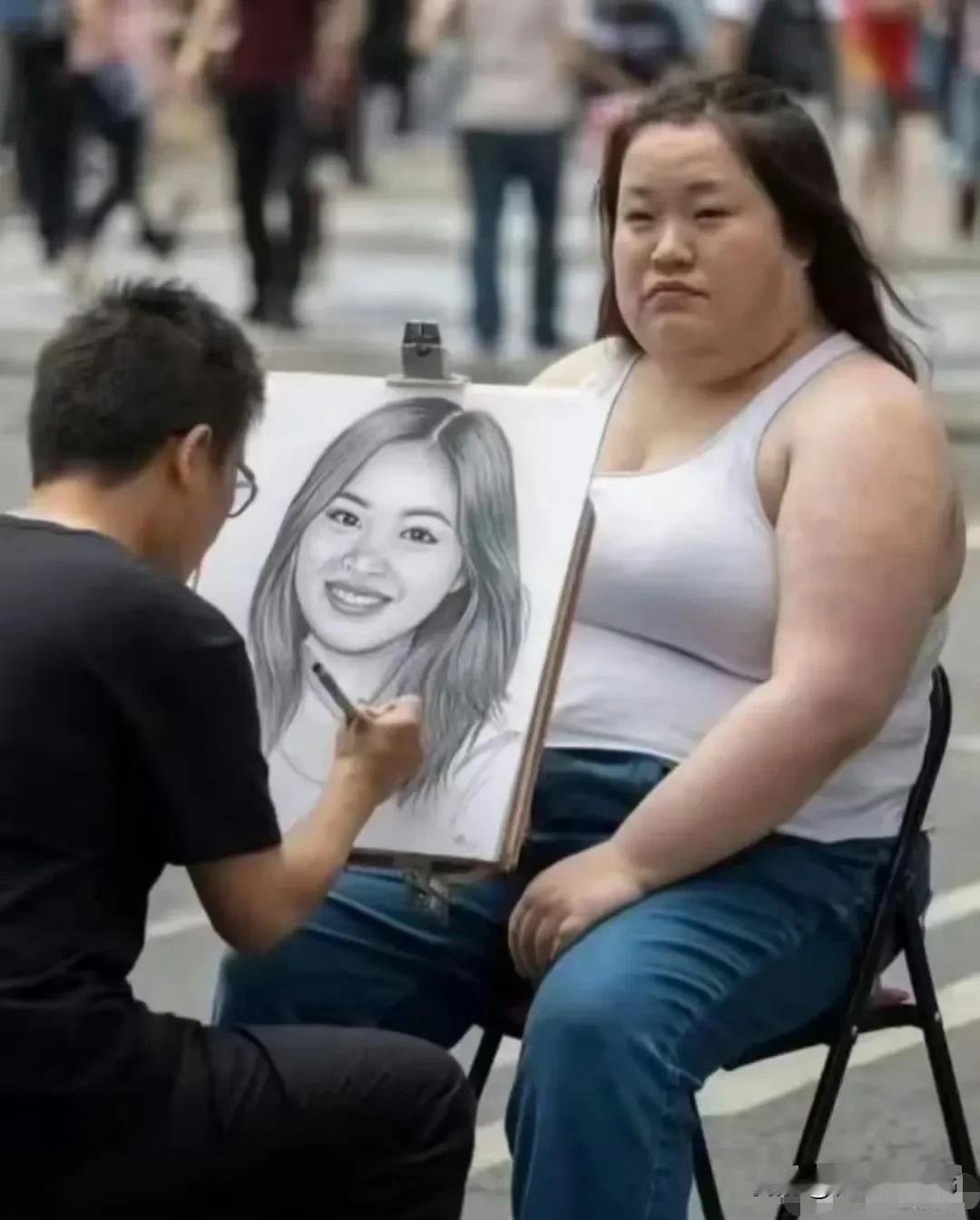 这哥儿们的情商，比绘画水平更高。[大笑]