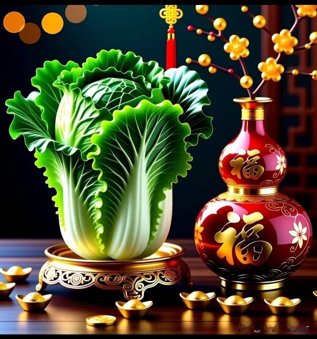 招财纳福，好运连年。