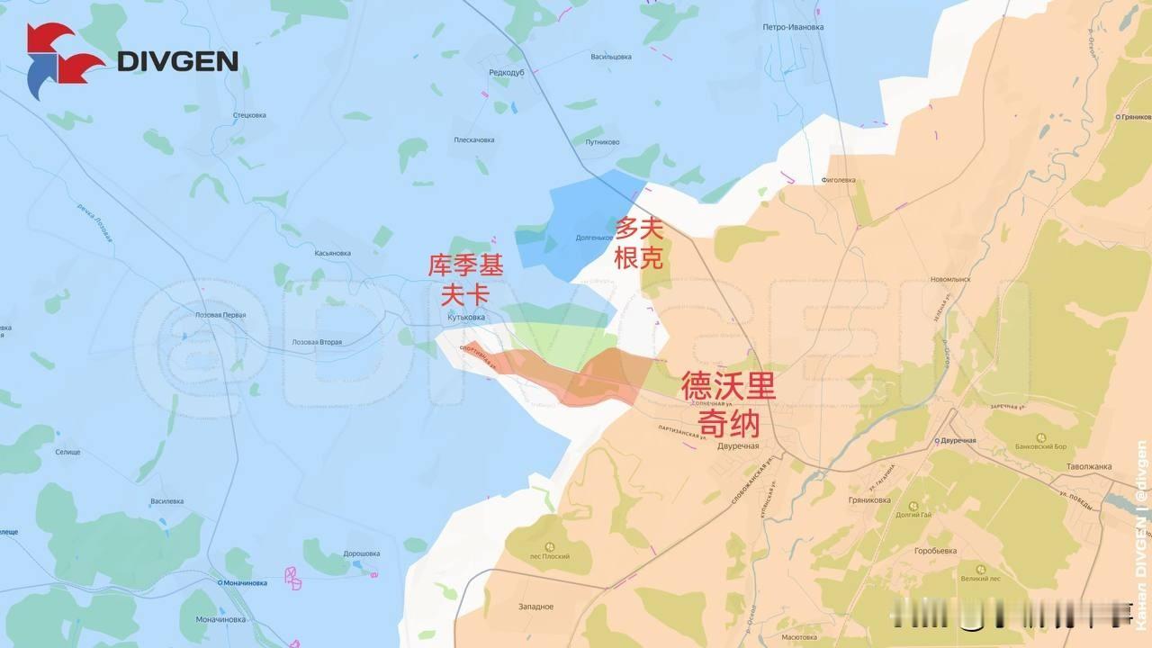 1月29日-30日箭头社更新俄乌战报：

图一：库皮扬斯克方向，俄军已推进至库季