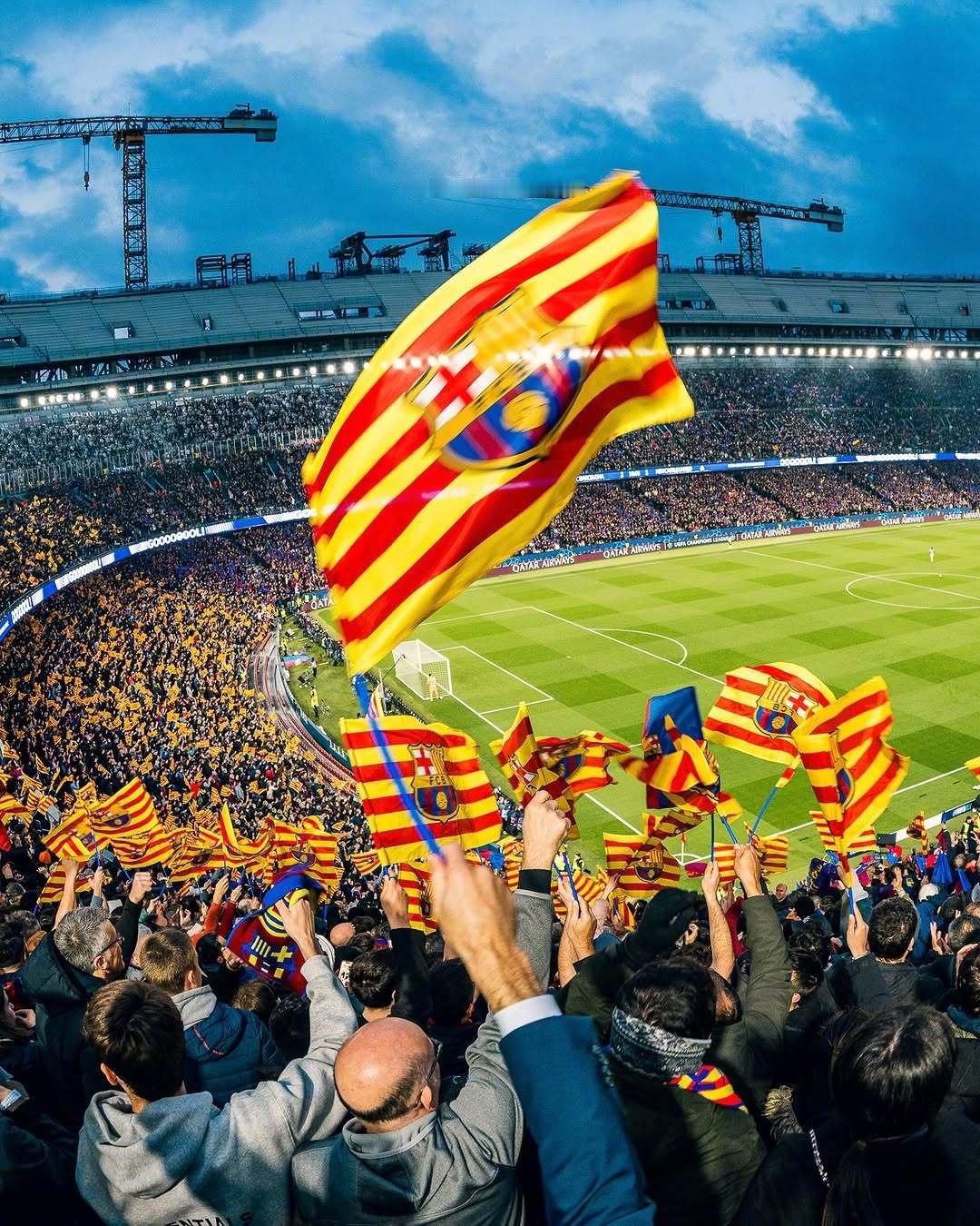 今天，明天，每一天永远为我们的颜色和旗帜而心动💗巴萨  🔴🔵ForçaBa