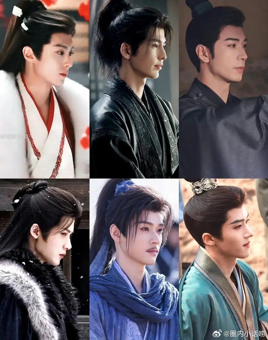 路透古偶流量男主，侧颜哪个最有戏？ 