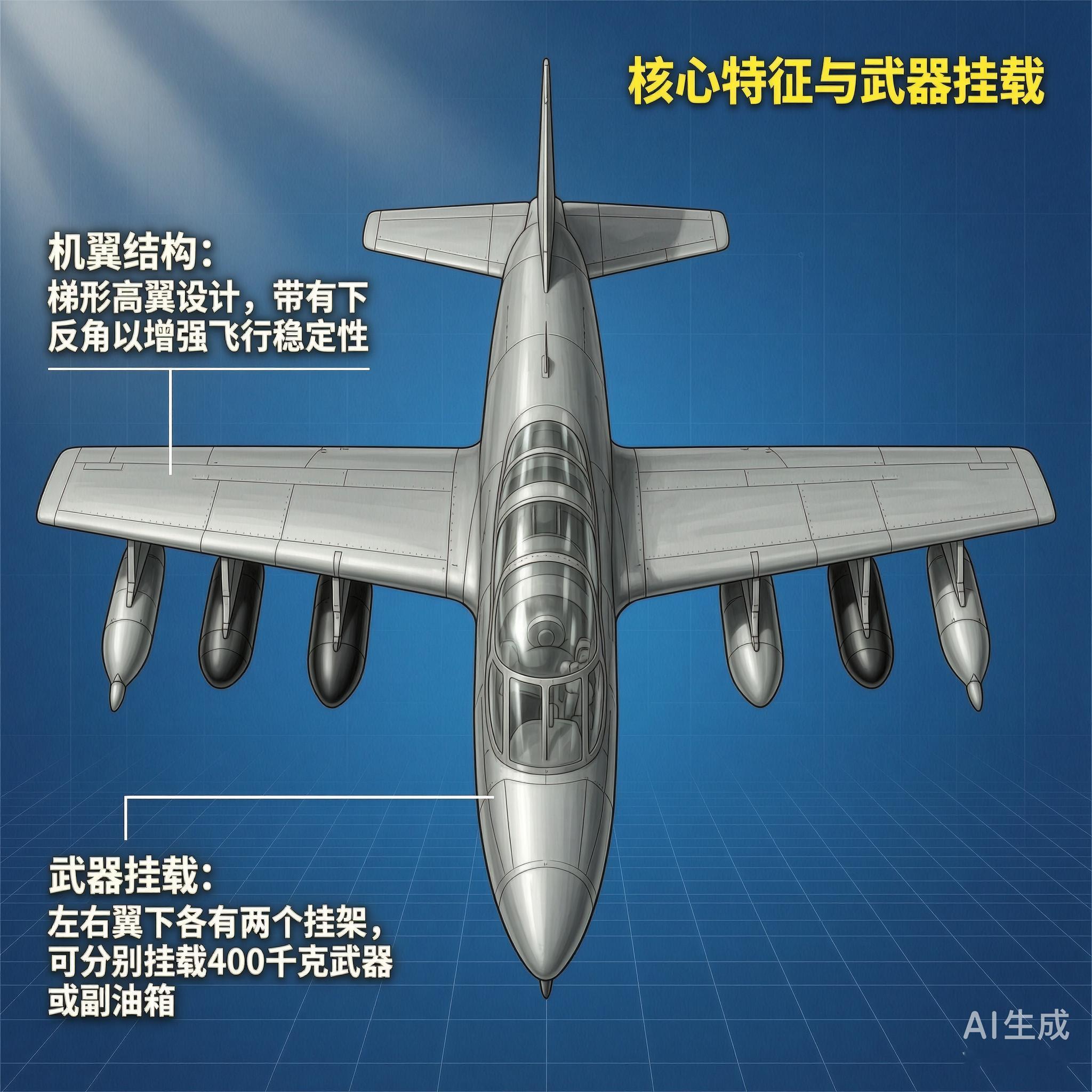 军事ai新视野 阿根廷IA-63“彭巴”教练/攻击机IA 63“彭巴”（Pamp