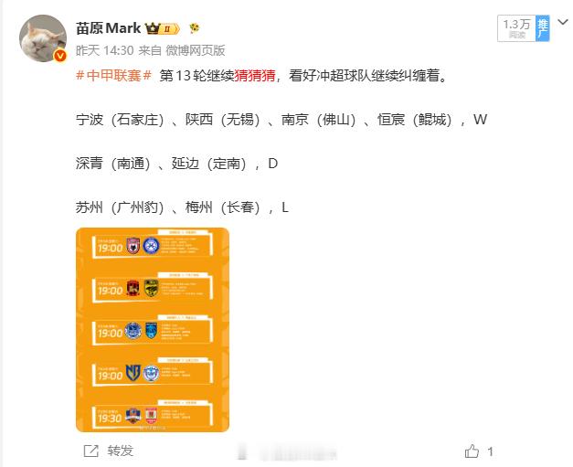 中甲联赛 你就说牛X不牛X吧