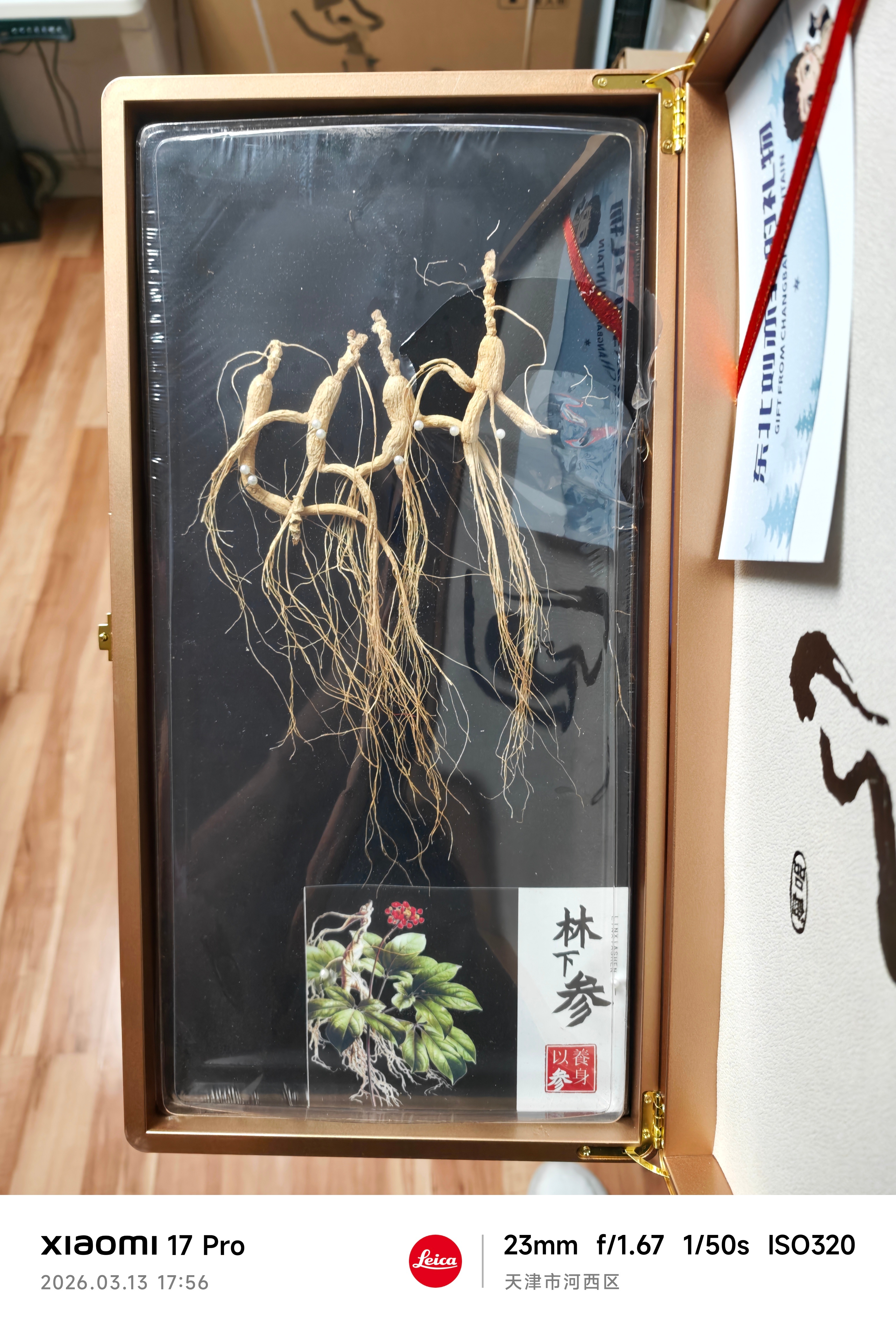 之前东北刘亦菲给我寄了东北特产，人参！为了配这个高端货，特地买了散养了9个月的鸡