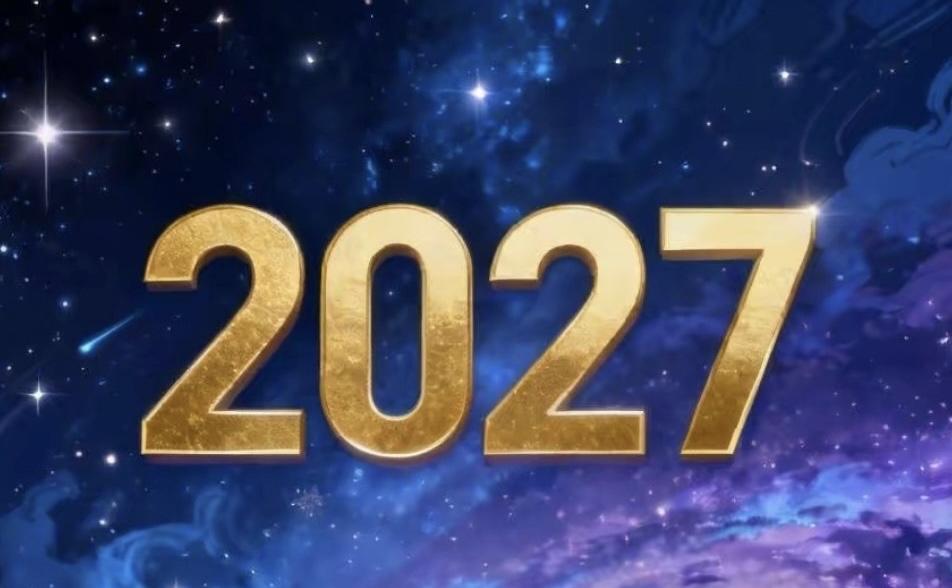 有种非常强烈的预感：
2027年会有重大的事发生，静候佳音吧！
因为这是个非常重