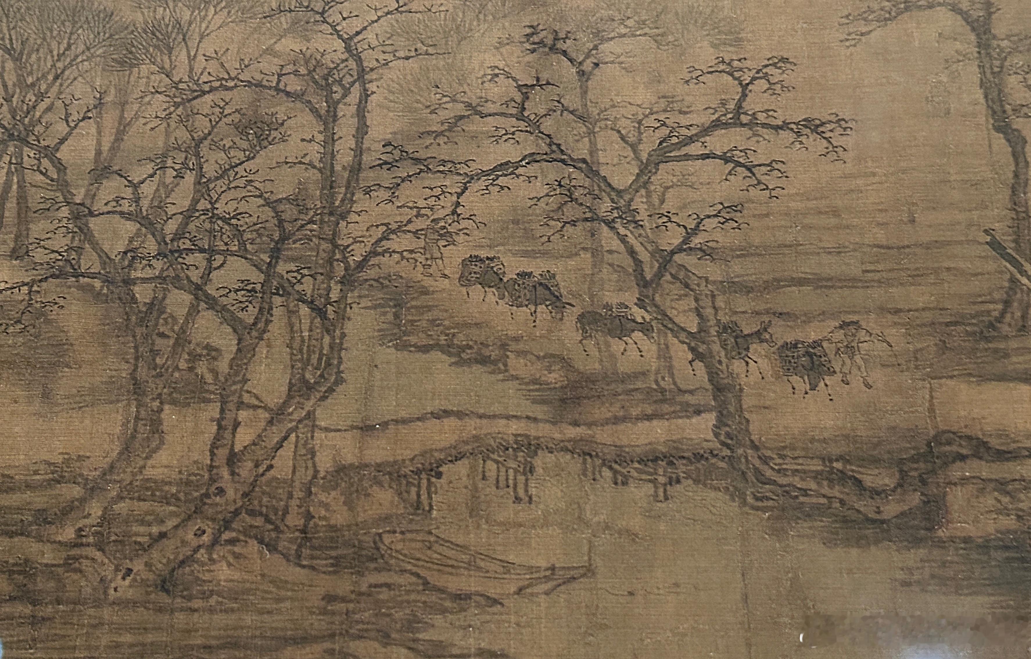 195禁出国境文物（第二批） 《清明上河图》卷北宋 （公元960-1127年）故