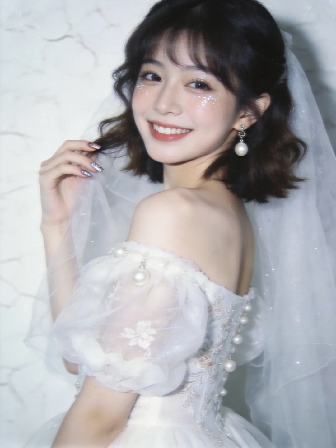 0 成本👰‍♀️轻婚纱少女写真