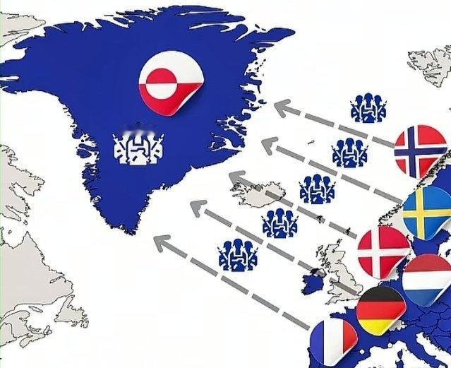 丹麦在格陵兰岛召开7国军演，并邀请美国观摩。 ​​​