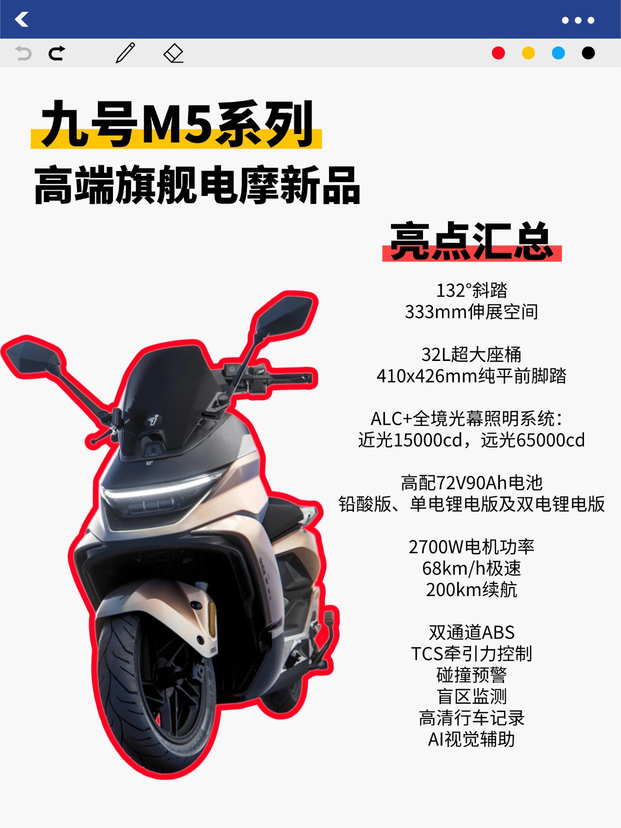 九号M5新品 | 参数亮点汇总，值不值得入？

简单汇总了一下新款九号M5的看点