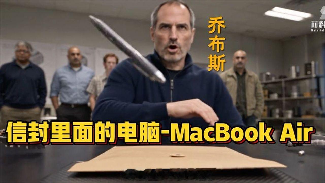 信封里面的电脑-MacBook Air ！ #苹果发布会  #Apple