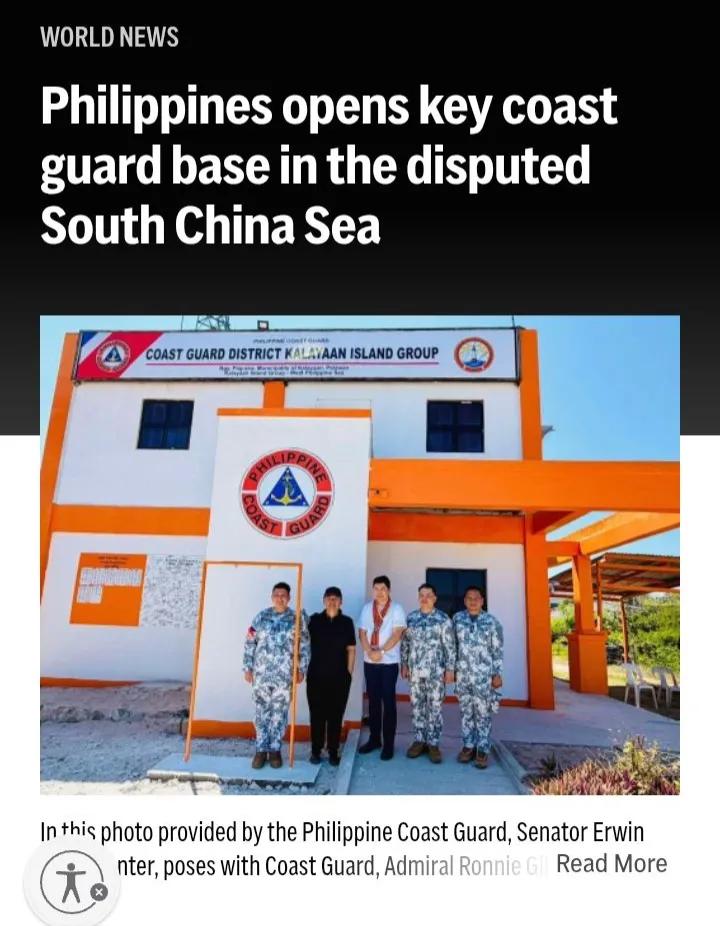 菲律宾政府在南海岛礁问题上依然是“对抗”的立场，有恃无恐。
据美联社报道称，菲律