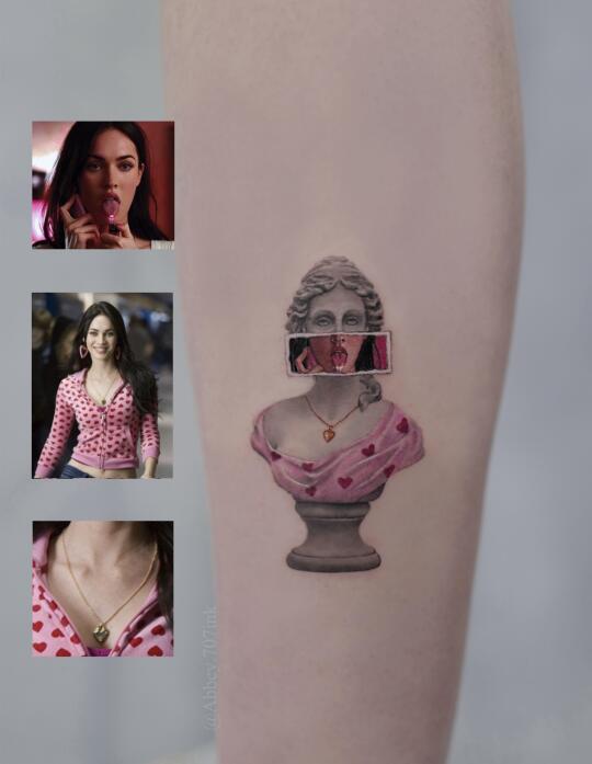 温哥华💖纹身中的电影瞬间Jennifer‘s body