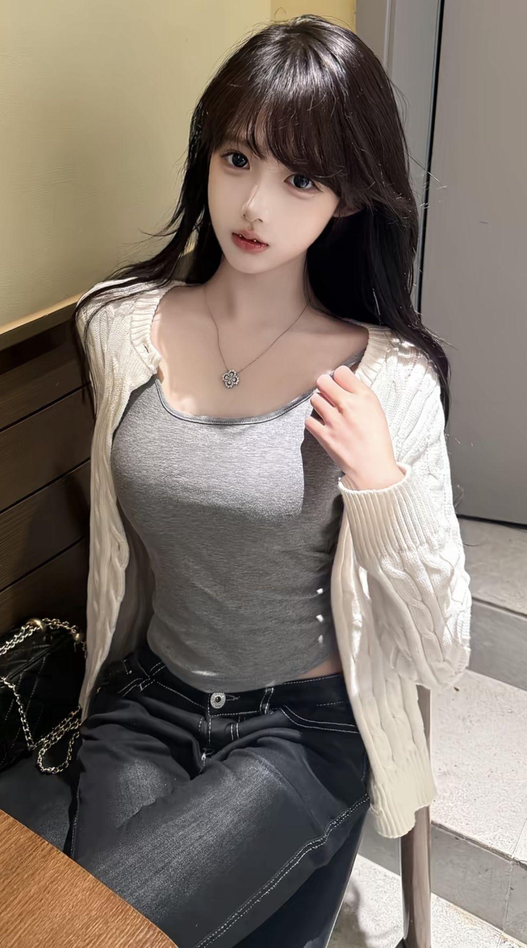 大学生日常穿搭分享，简约不简单，甜妹感直接拉满