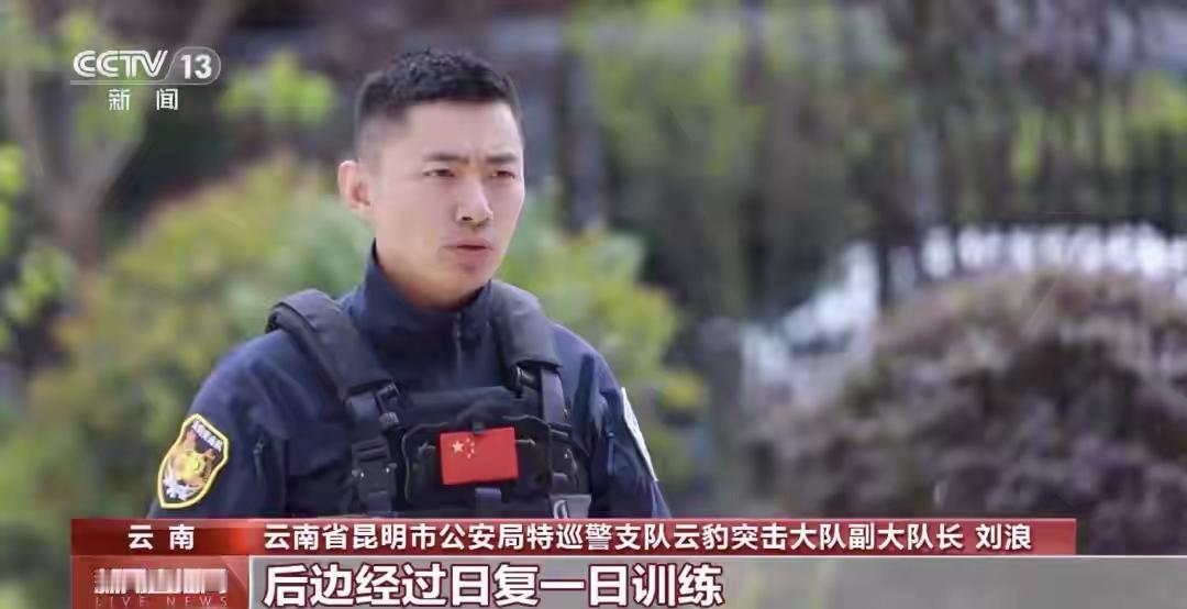 没有花丛，没有胡稍，只有任务，只有钢枪
面对歹徒，从不退让，技术精淇，随手一枪