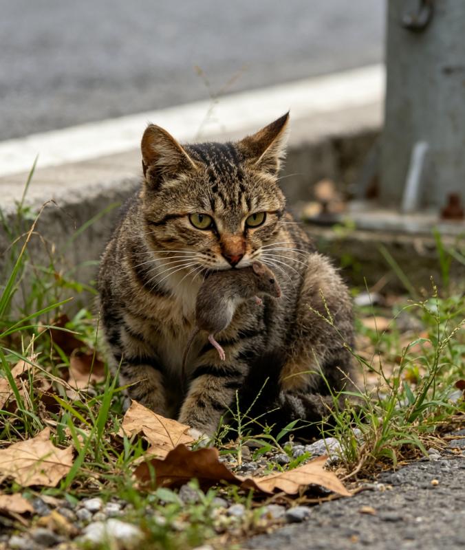 因为一只猫，悟了道德经一句话。

道德经里有一句话叫 “天地不仁，以万物为刍狗，