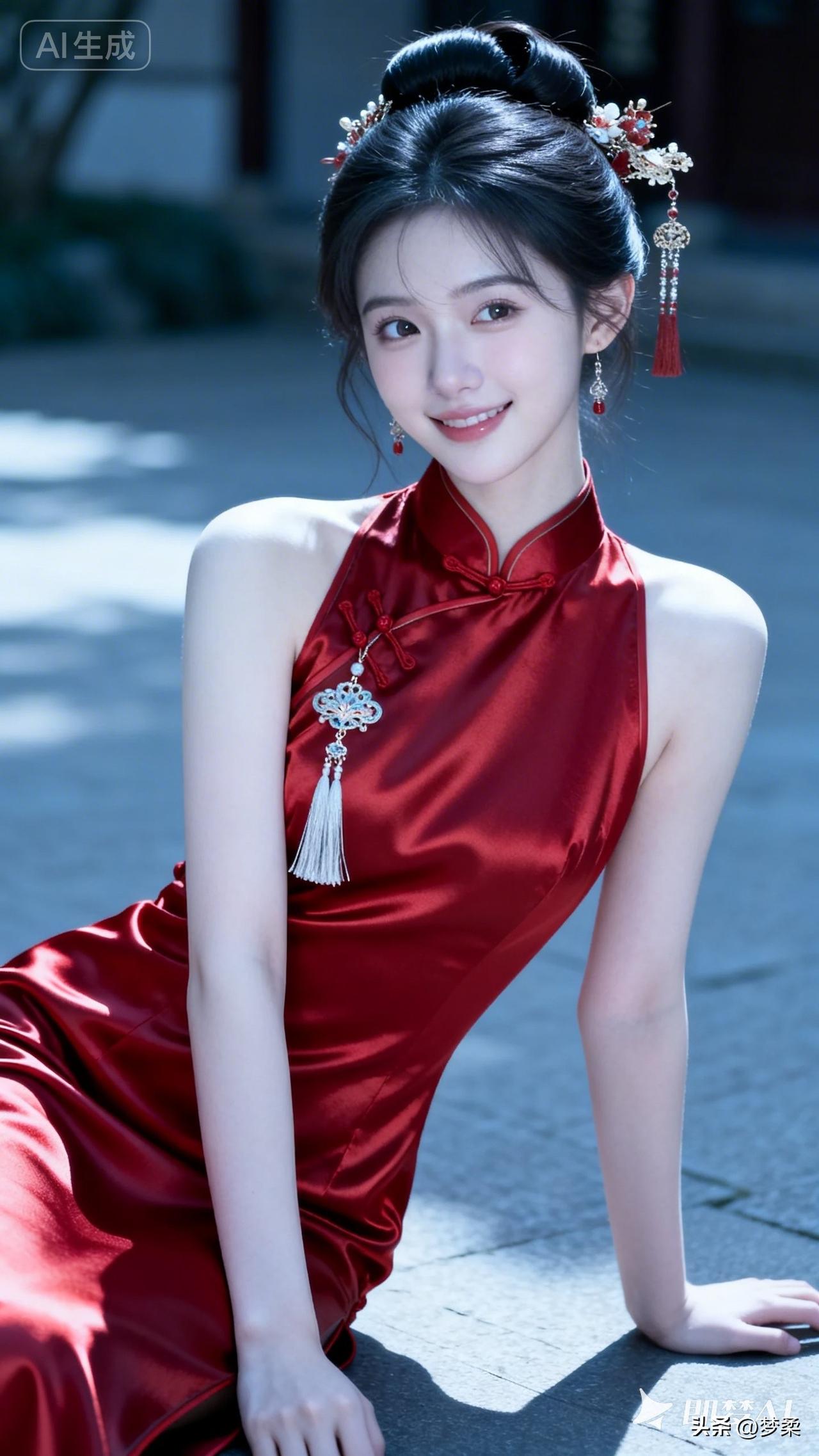 女生穿旗袍可以有多好看?