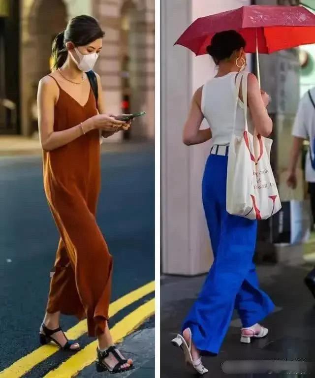 去了香港才发现，满街都是“裙不上膝、鞋不带跟”，却个个洋气又时髦 ​​​