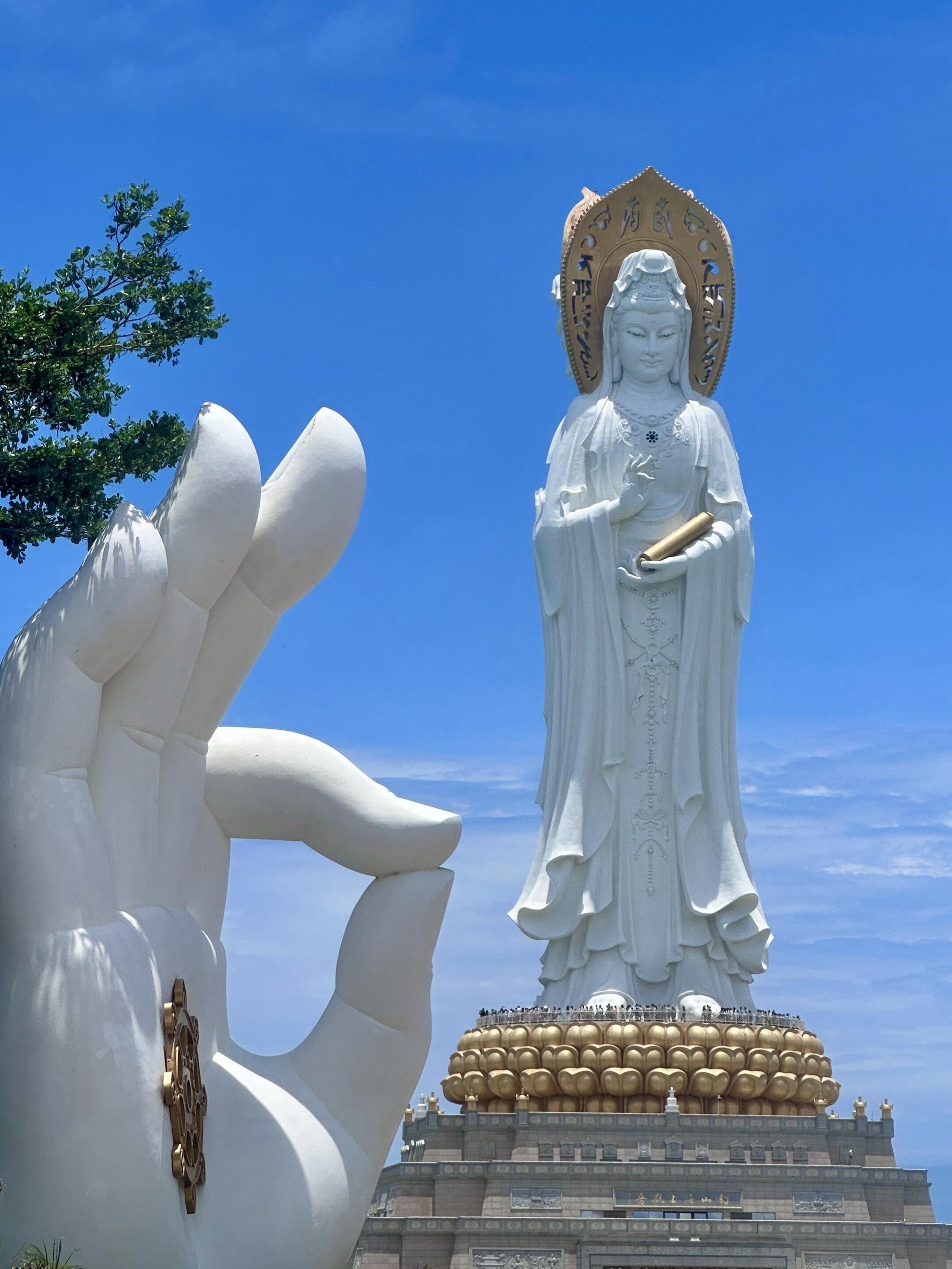 三亚南山寺祈福+拍照一日游||交通🚗。🙏游览车路线 不二法门（起点...