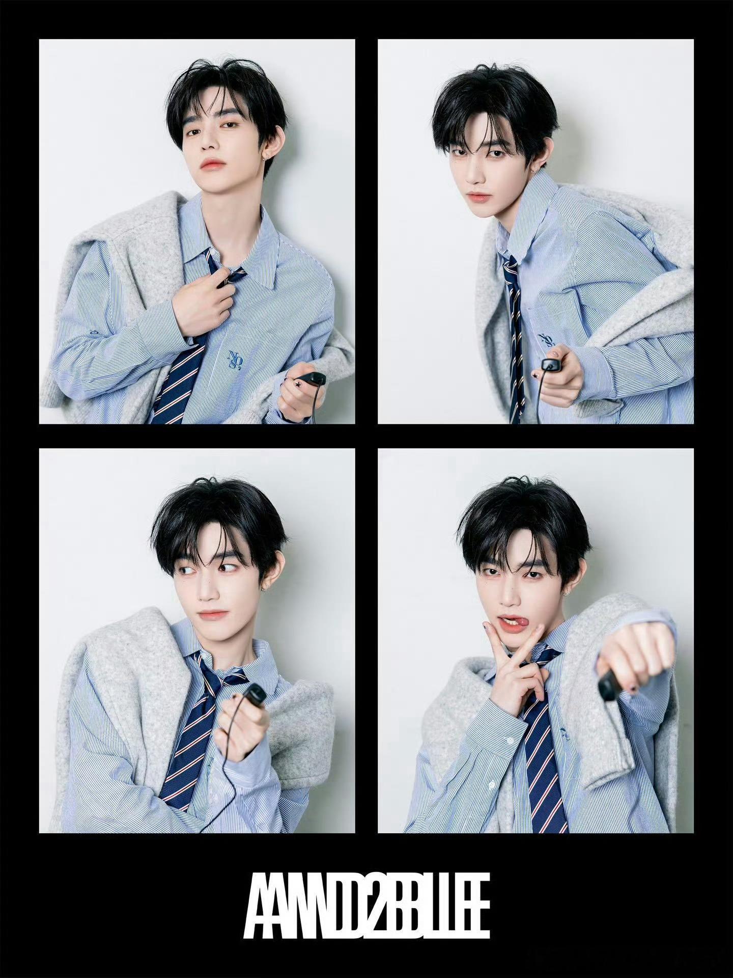 章昊AND2BLE证件照，好清秀的夏日感 