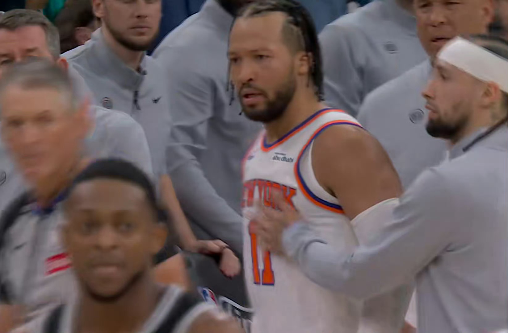 NBA总决赛G1很好看，布伦森太硬了！！！全场30分，第四节13分，杀死比赛的关