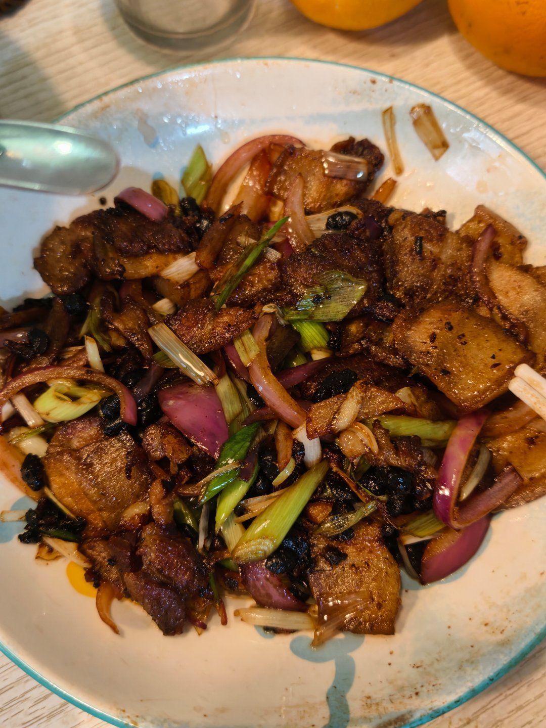 第一次炒回锅肉超级好吃，今天厨艺超常发挥，厉害了回锅肉kb日常下厨日常 深圳