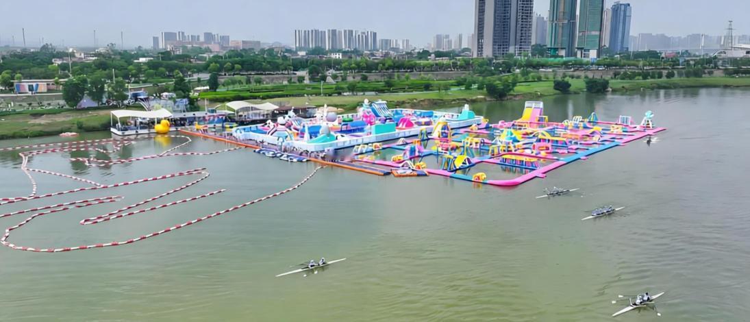 悄然撤场！北江水上充气乐园落幕，留给清远文旅的深刻复盘！

2026这个暑假有点