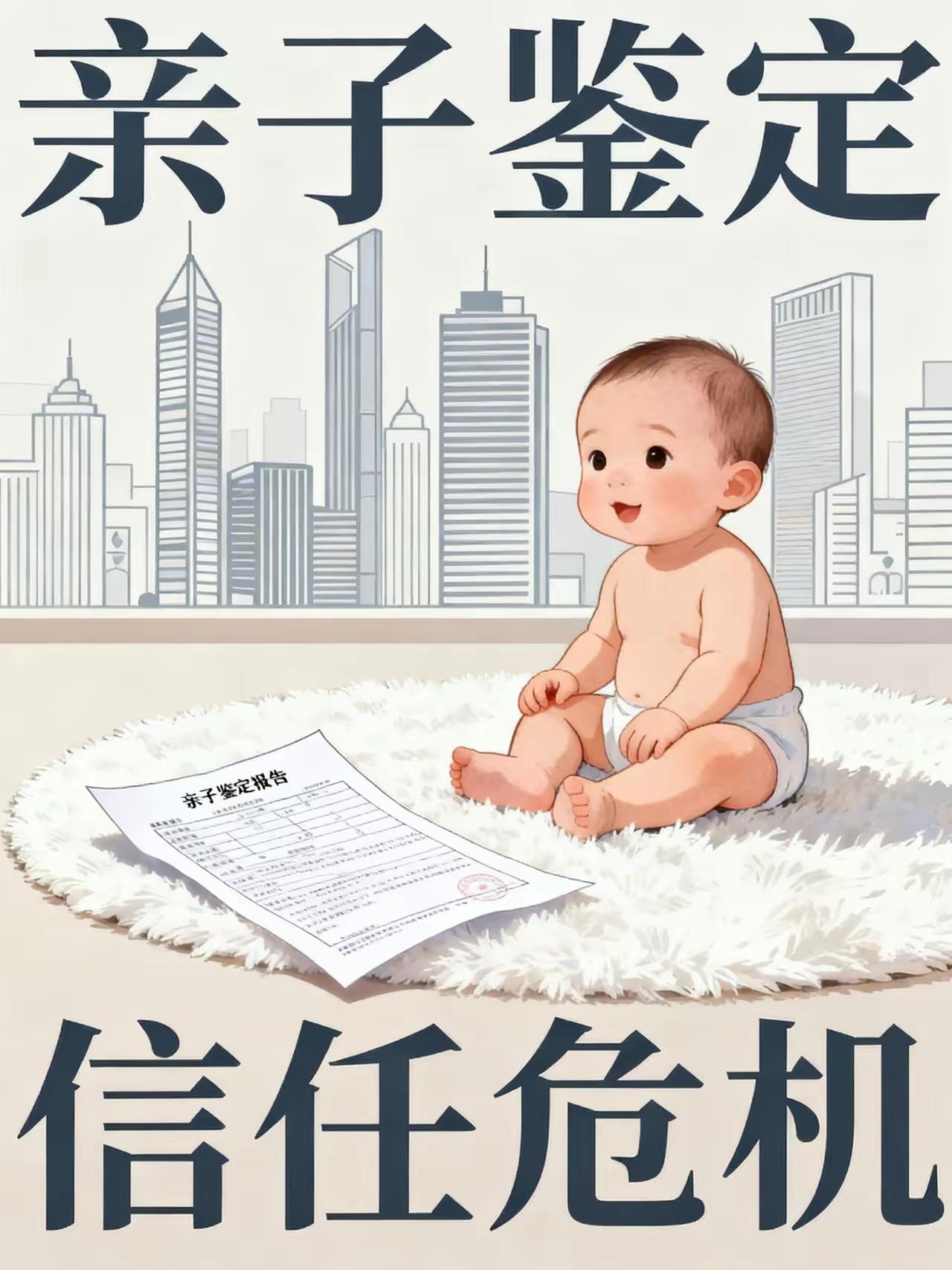 我发现，现在关于孩子的信任危机是越来越严重了！

一女子给孩子办满月酒后，遭丈夫