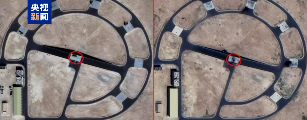 伊朗公布袭击美军基地前后对比照  巴林、科威特和沙特阿拉伯境内美军基地都被伊朗导