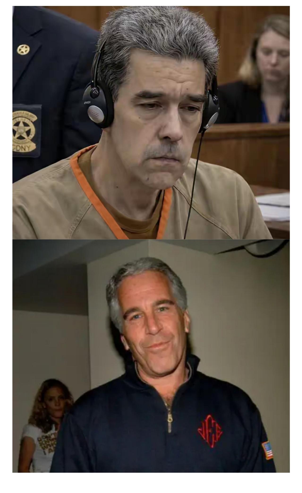 嚓，这是马杜罗？你要不仔细看，还以为是爱泼斯坦复活了呢？美国成功帮老马由萨达姆减