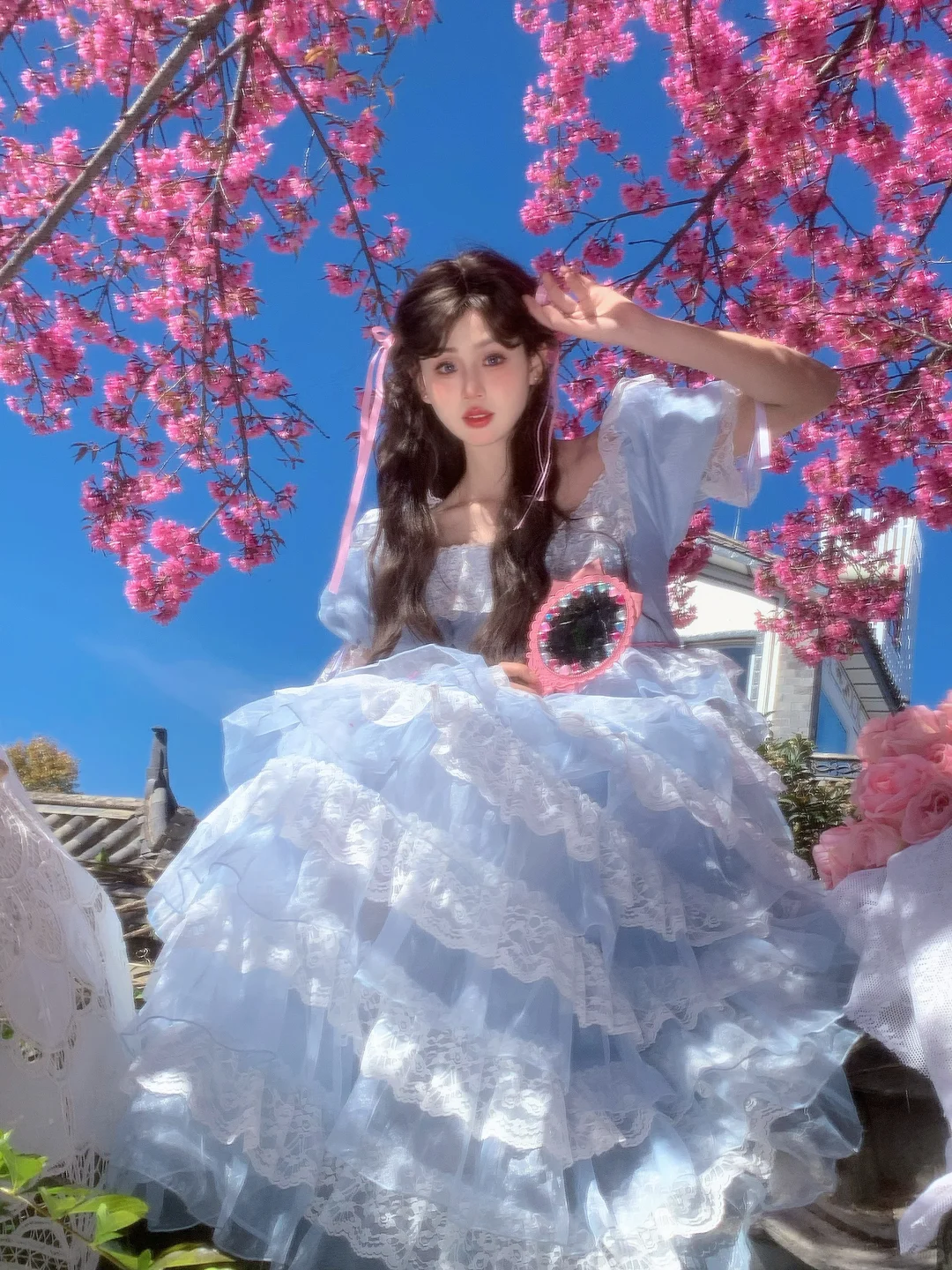 樱花树下