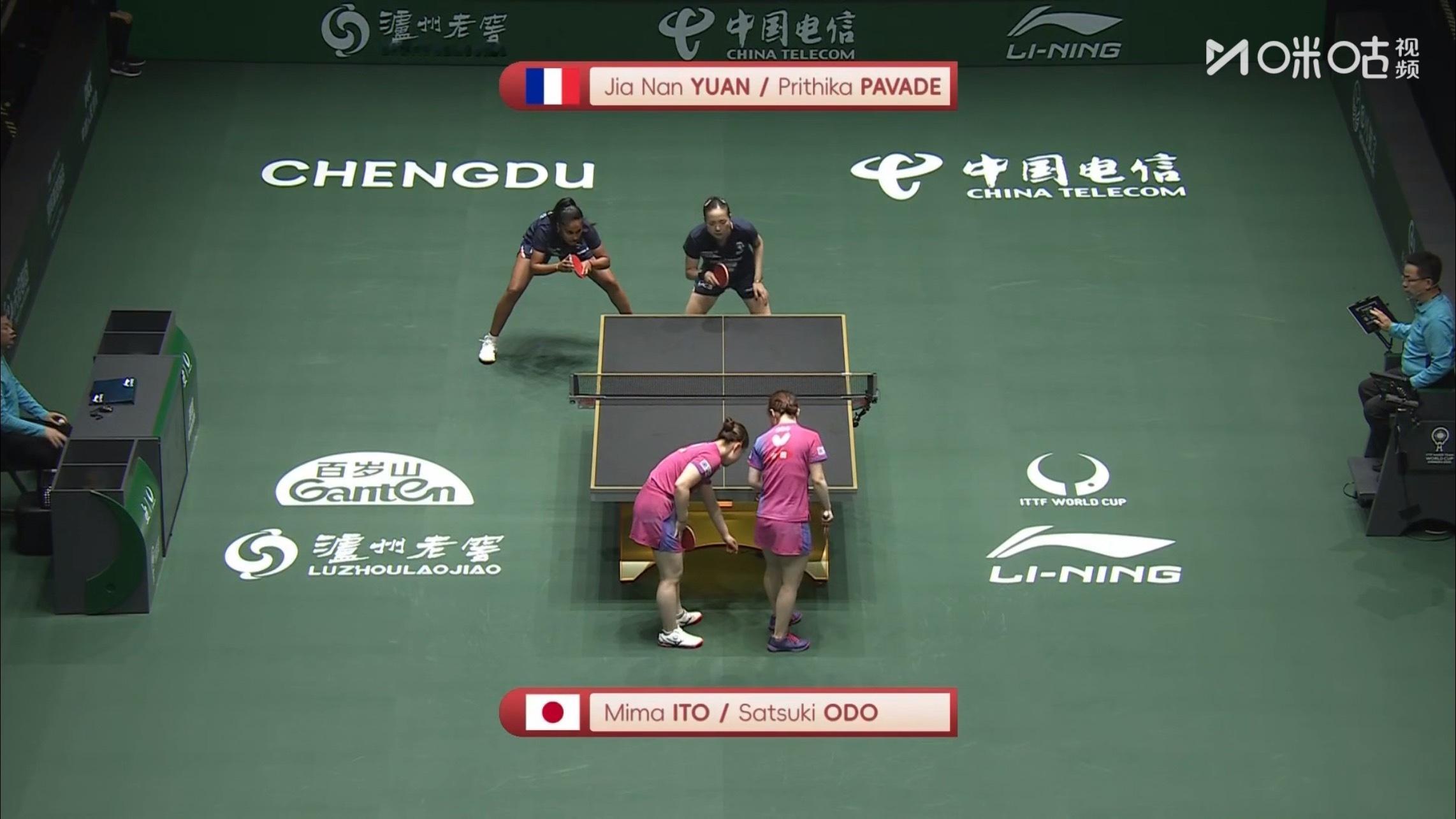 账本自己丢6分，又来一个新颖的双藤组合，日法今天都只上了2男2女 