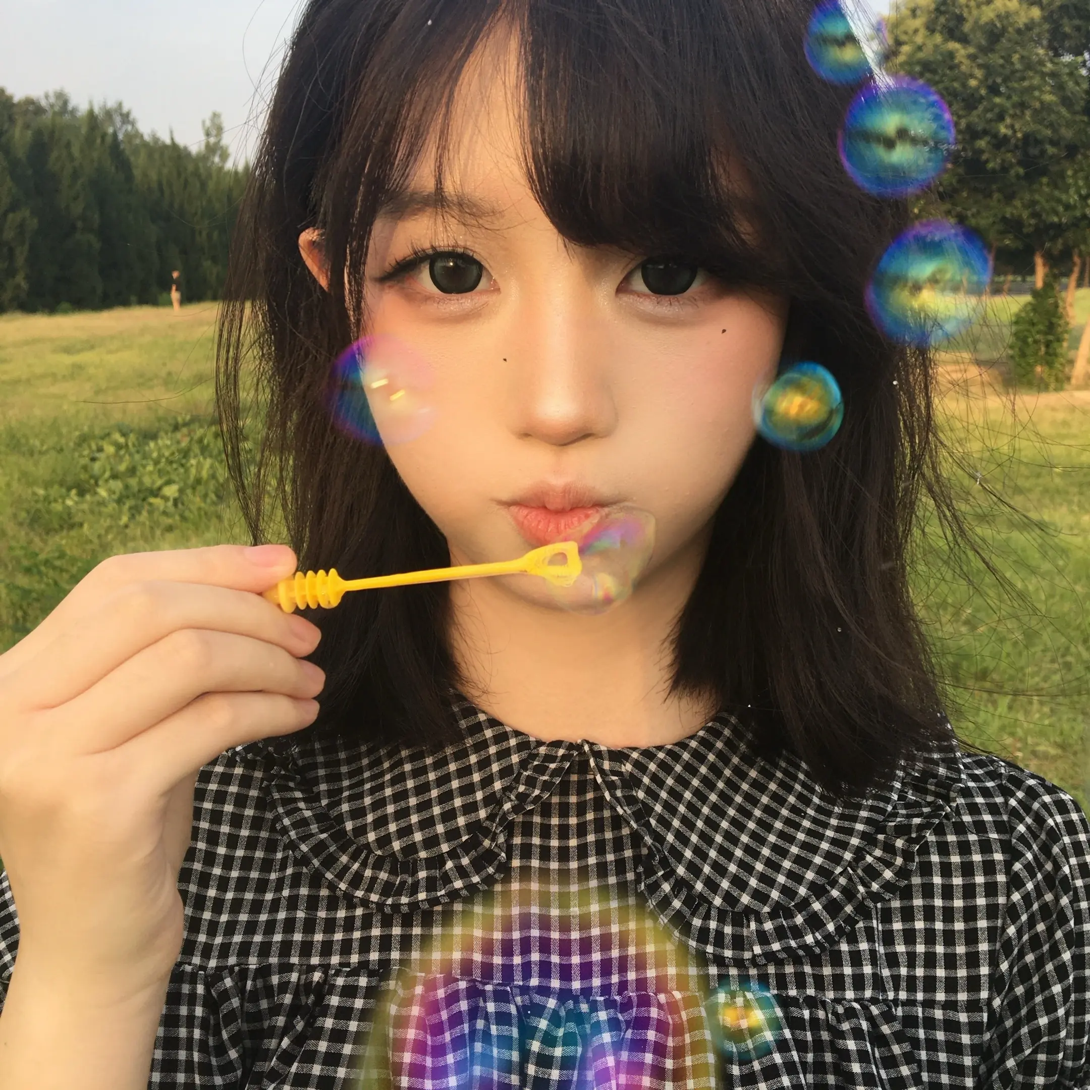 如果天气好的话。
