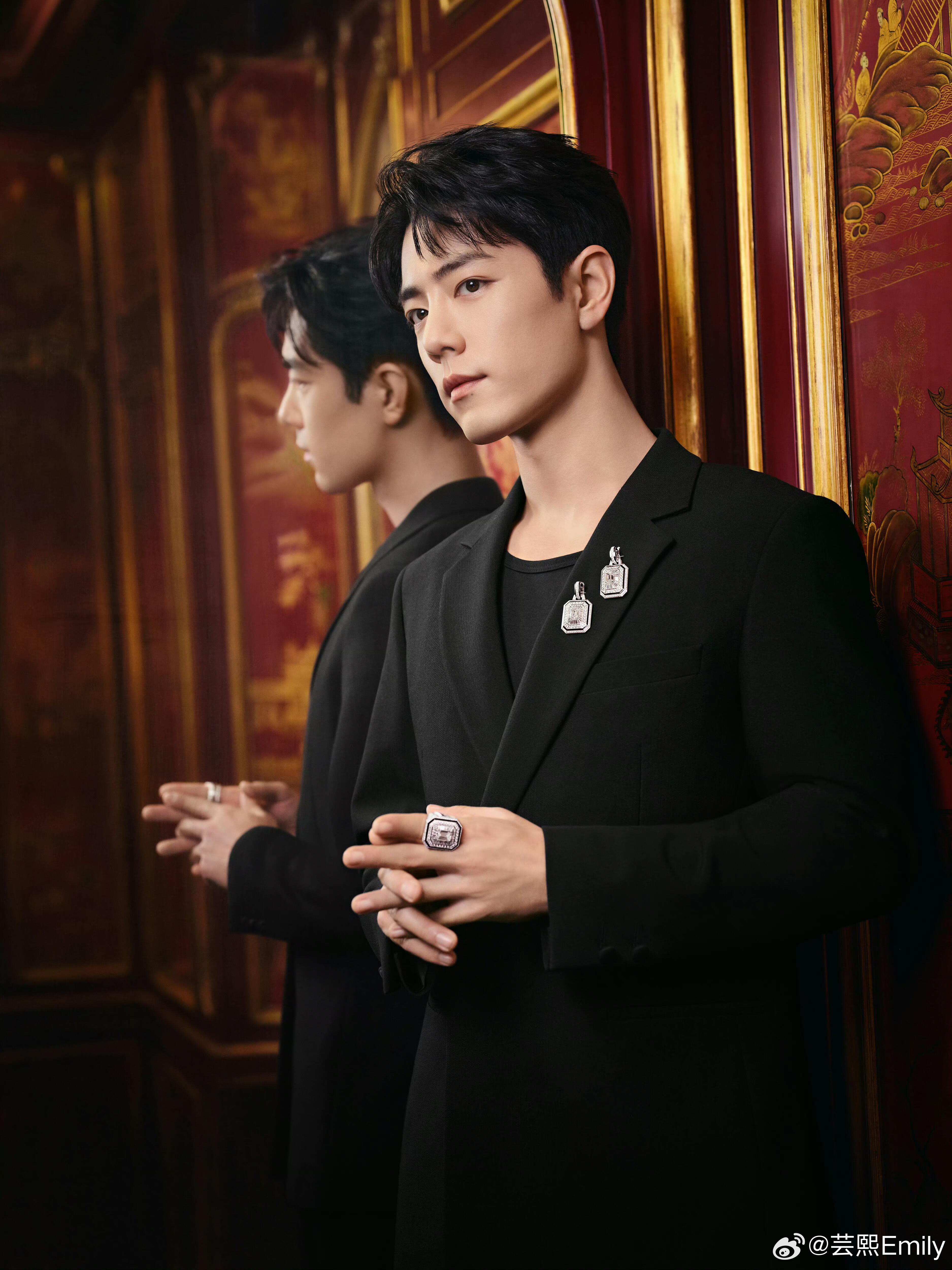 肖战 ✖️ Boucheron全新高级珠宝大片Boucheron宝诗龙全球品牌代