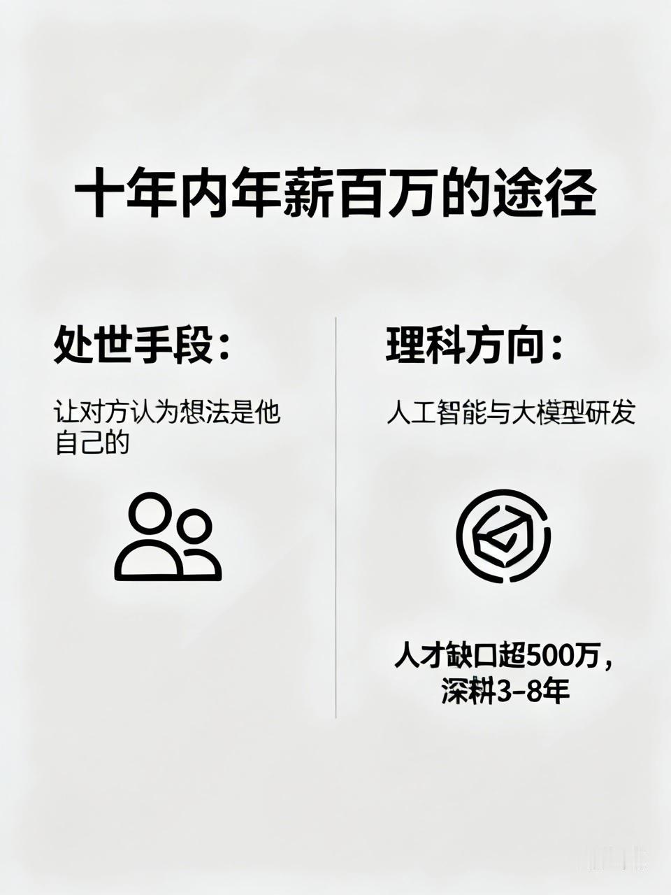 十年内年薪百万，有不同途径。有人靠贵人传授的处世手段实现逆袭。像小邹，在贵人指导