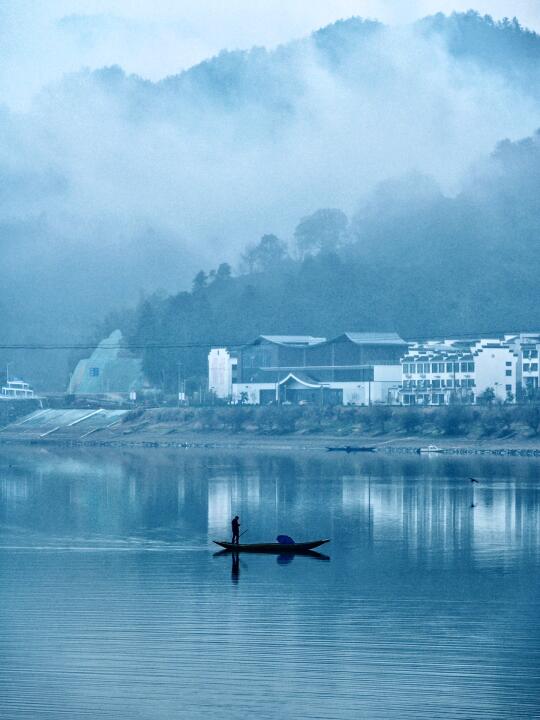 来皖南花的最值的一笔钱❗️11块公交船看江景