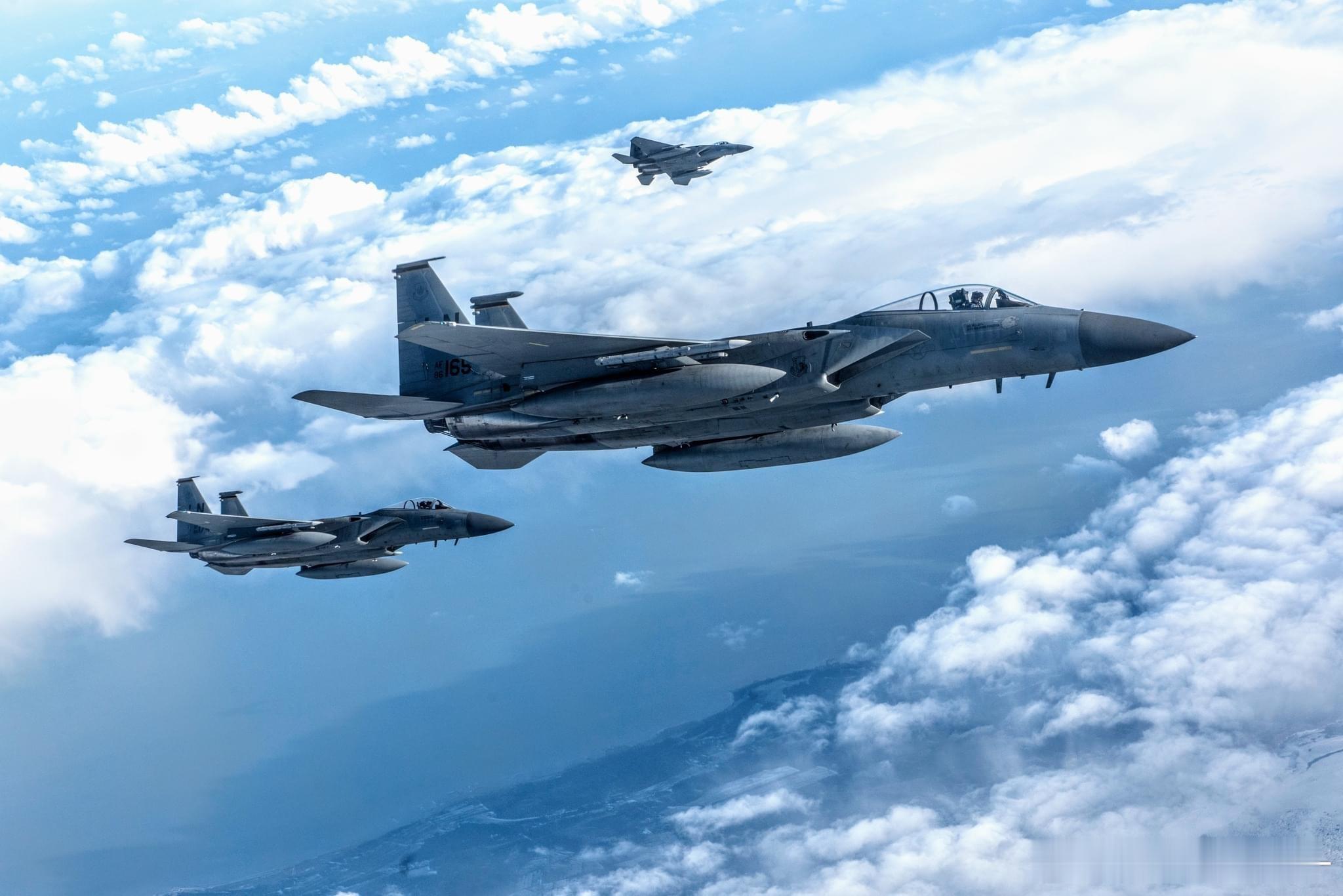 波罗的海上空的鹰#外军影像##兵器影像##武器装备# ​​​