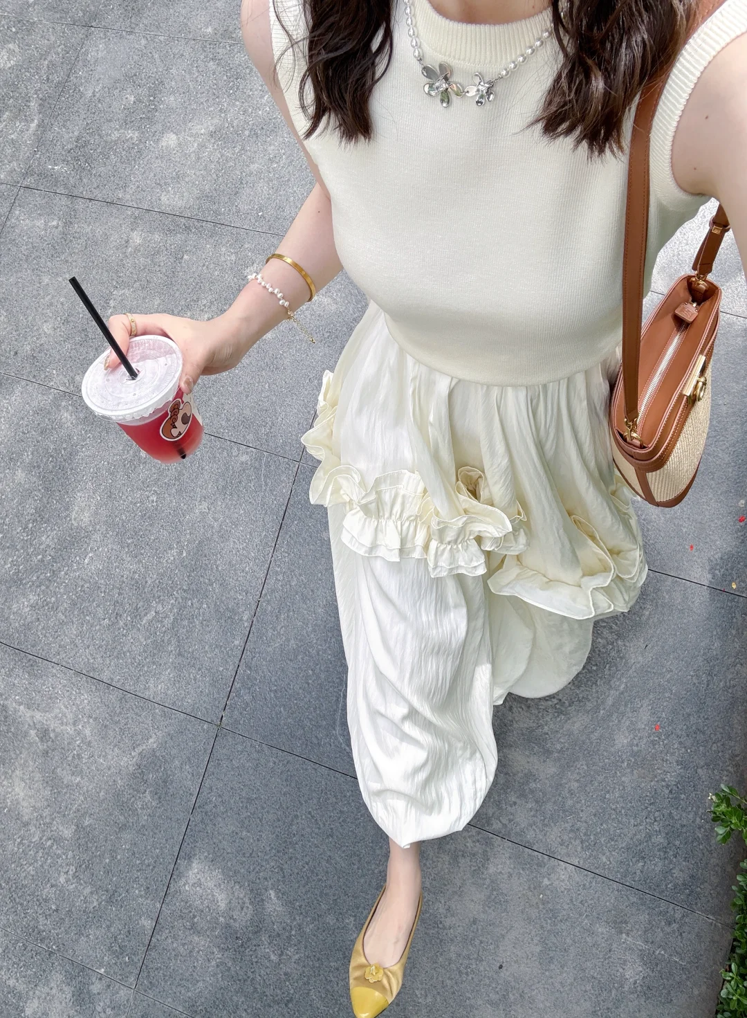 上班也要穿漂亮！🥥all white真的谁穿谁仙！