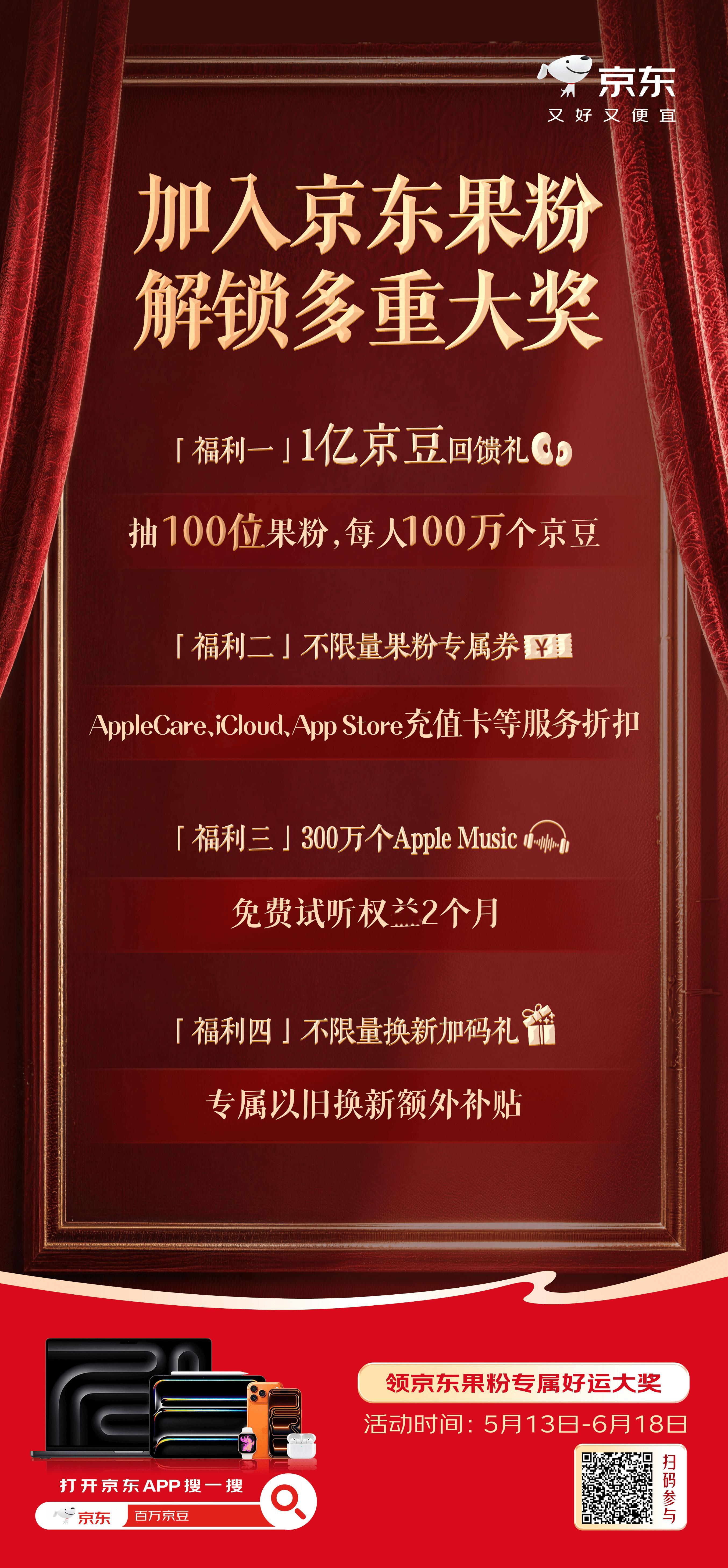 刚刷到京东果粉居然快破1亿了！这波京东苹果618回馈礼真的有点东西！为了庆祝这“