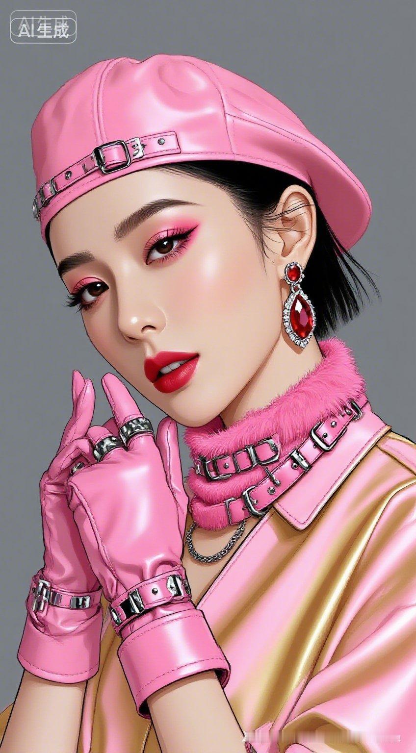 粉色少女风穿搭指南，甜美与酷炫并存！💖👗👠