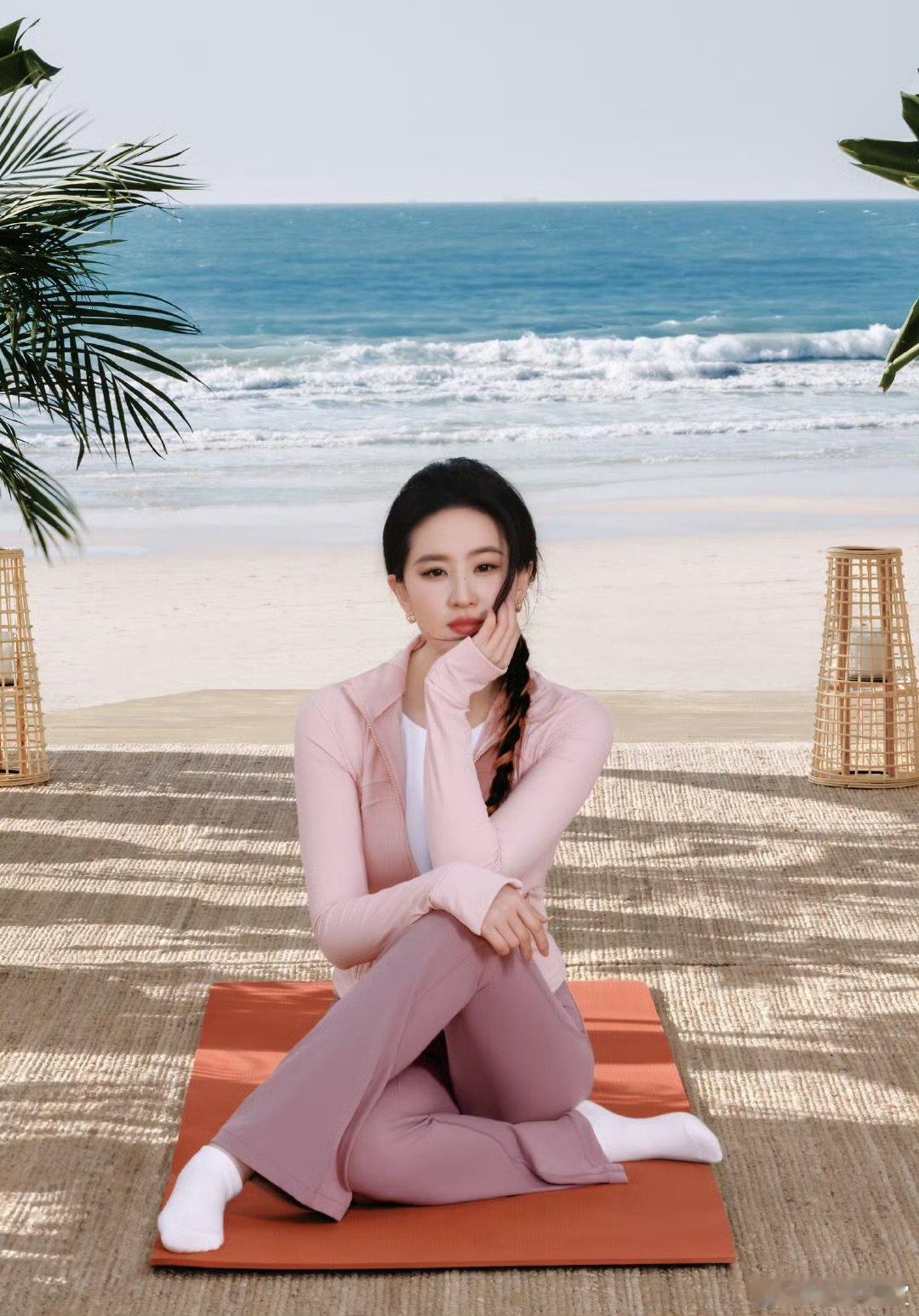 刘亦菲阿布扎比大片太绝了这个刘亦菲 ​​​